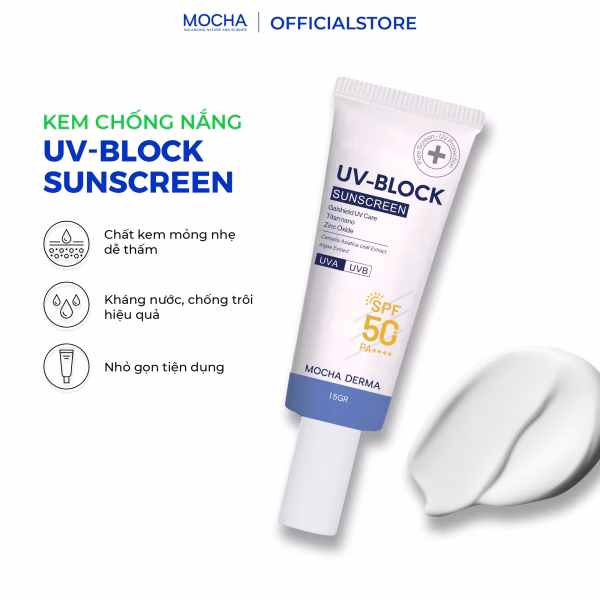Kem chống nắng UV – Block Suncreen SPF50+ PA++++