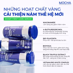 CHĂM SÓC DA NÁM HIỆU QUẢ CÙNG MOCHA VIỆT NAM