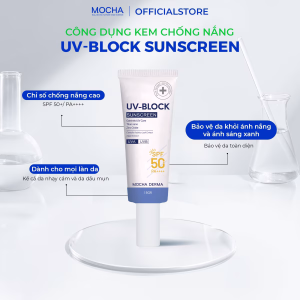 Kem chống nắng UV – Block Suncreen SPF50+ PA++++