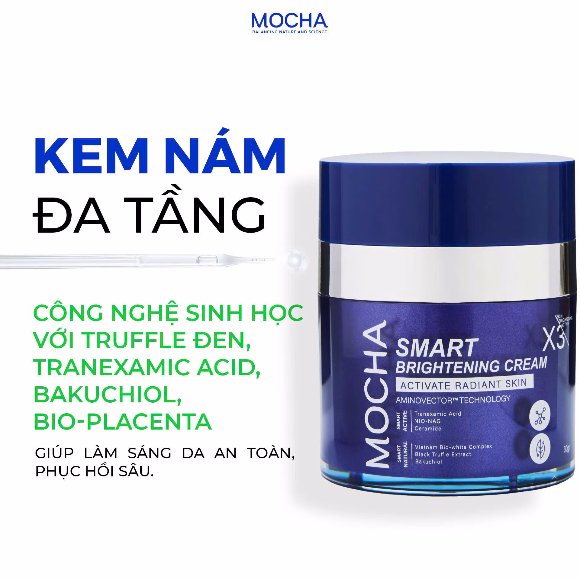 Kem nám Mocha có tốt không? Sự thật về thành phần, công dụng và hiệu quả trên da 