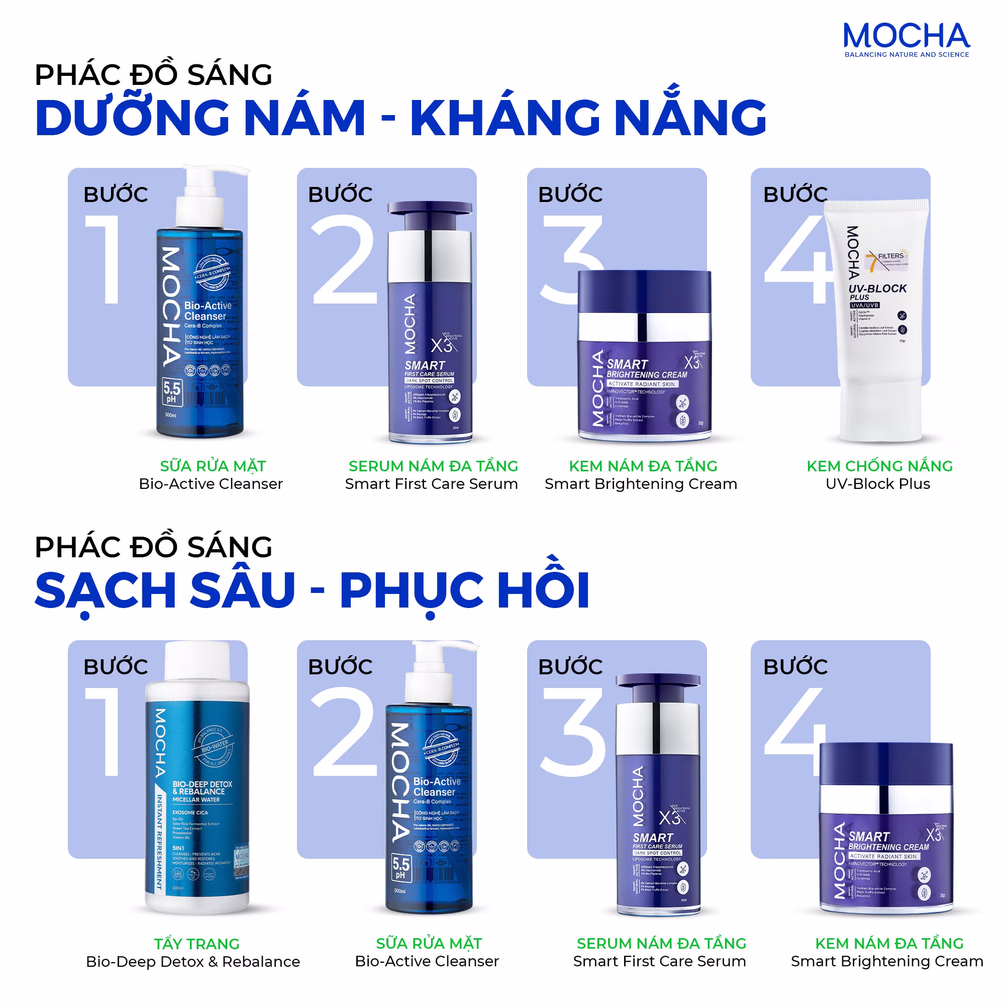 Combo Nám Mocha có tốt không? Giải đáp từ A-Z