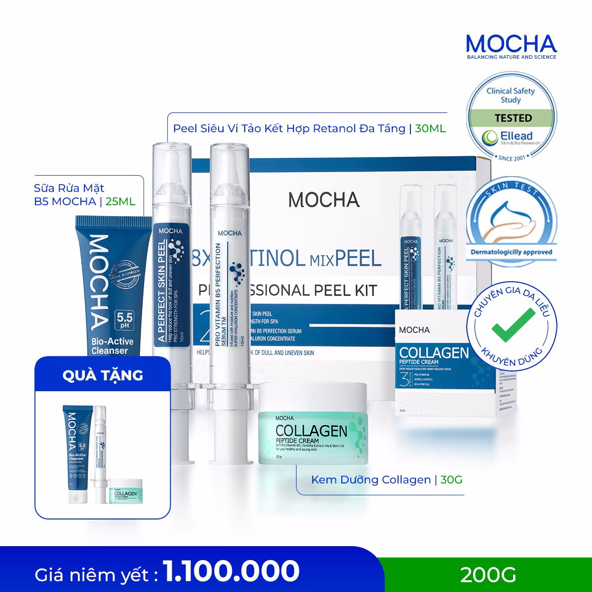 Peel da Mocha: Giải pháp tái tạo da chuẩn y khoa được bác sĩ khuyên dùng