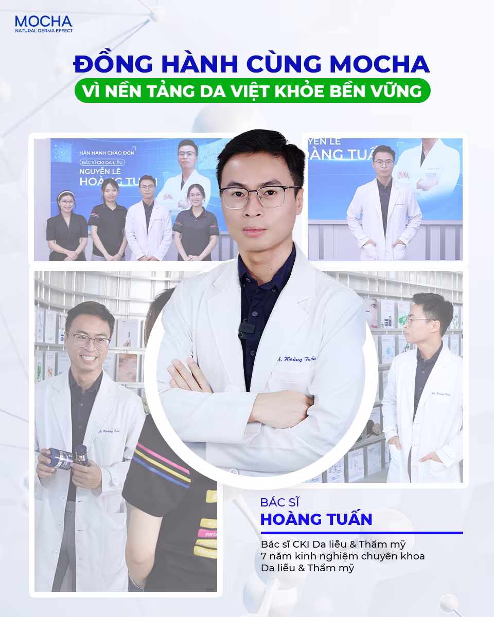 Peel da Mocha: Giải pháp tái tạo da chuẩn y khoa được bác sĩ khuyên dùng