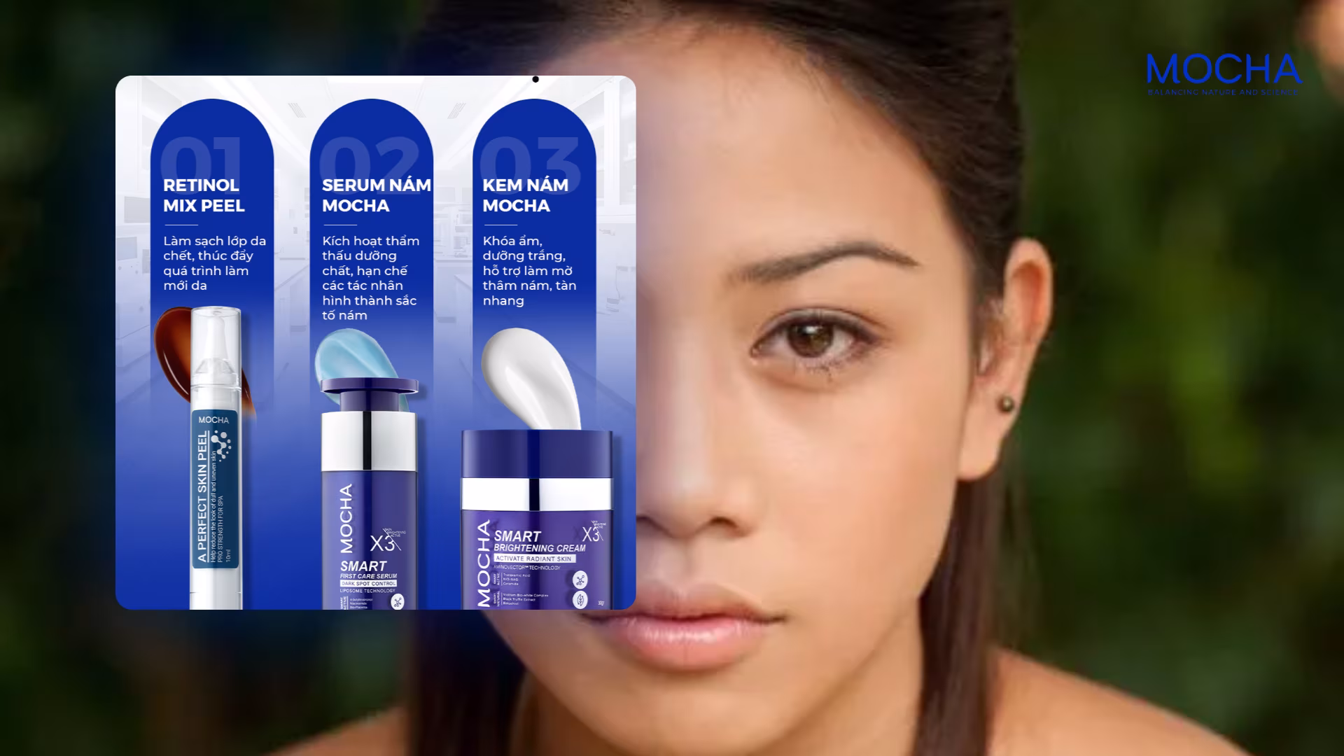 Phác đồ nám Mocha: Cơ chế 3 tầng giúp ngăn ngừa nám tái phát