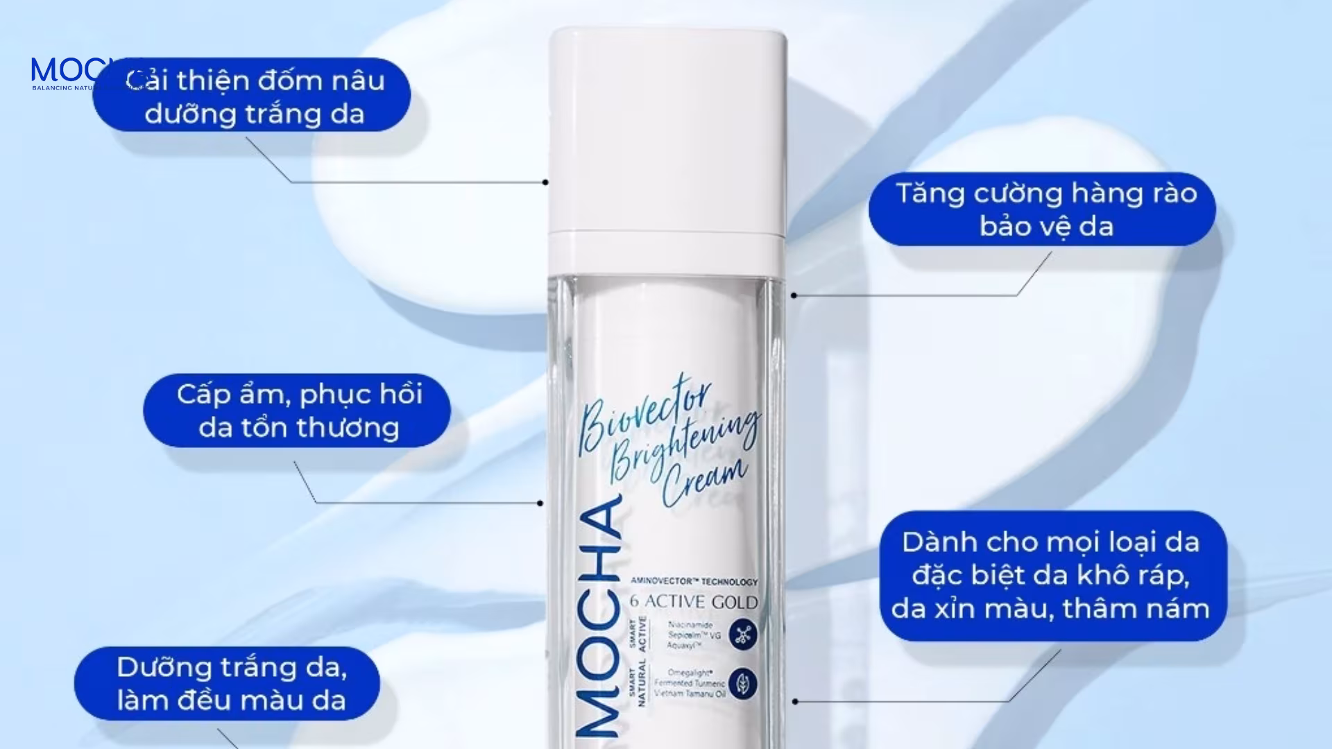 Combo phục hồi da Mocha: 4 bước “cứu cánh” cho làn da mỏng yếu