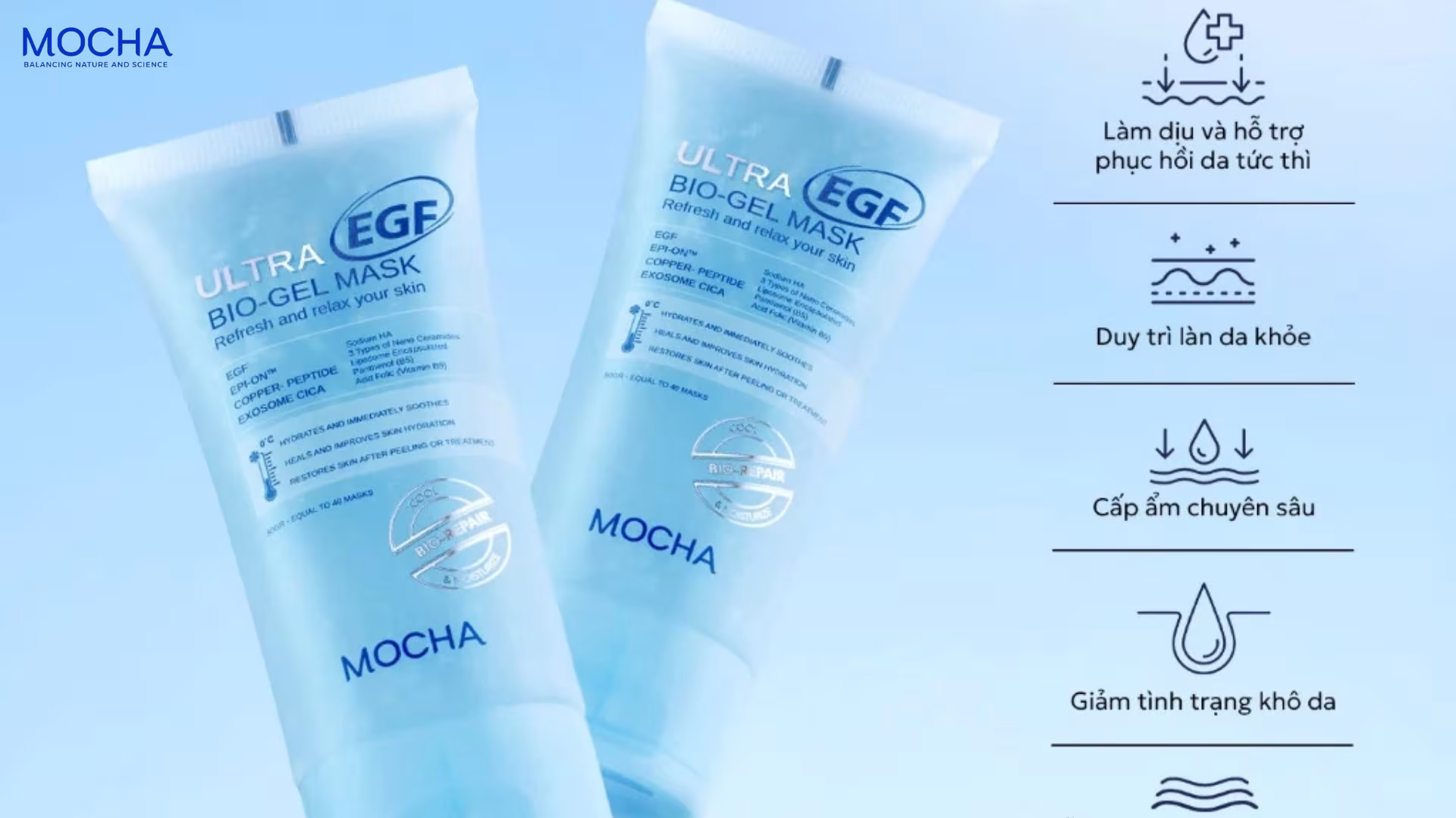 Review Gel Mask làm dịu da Mocha: 3 lý do được nhiều chị em săn đón