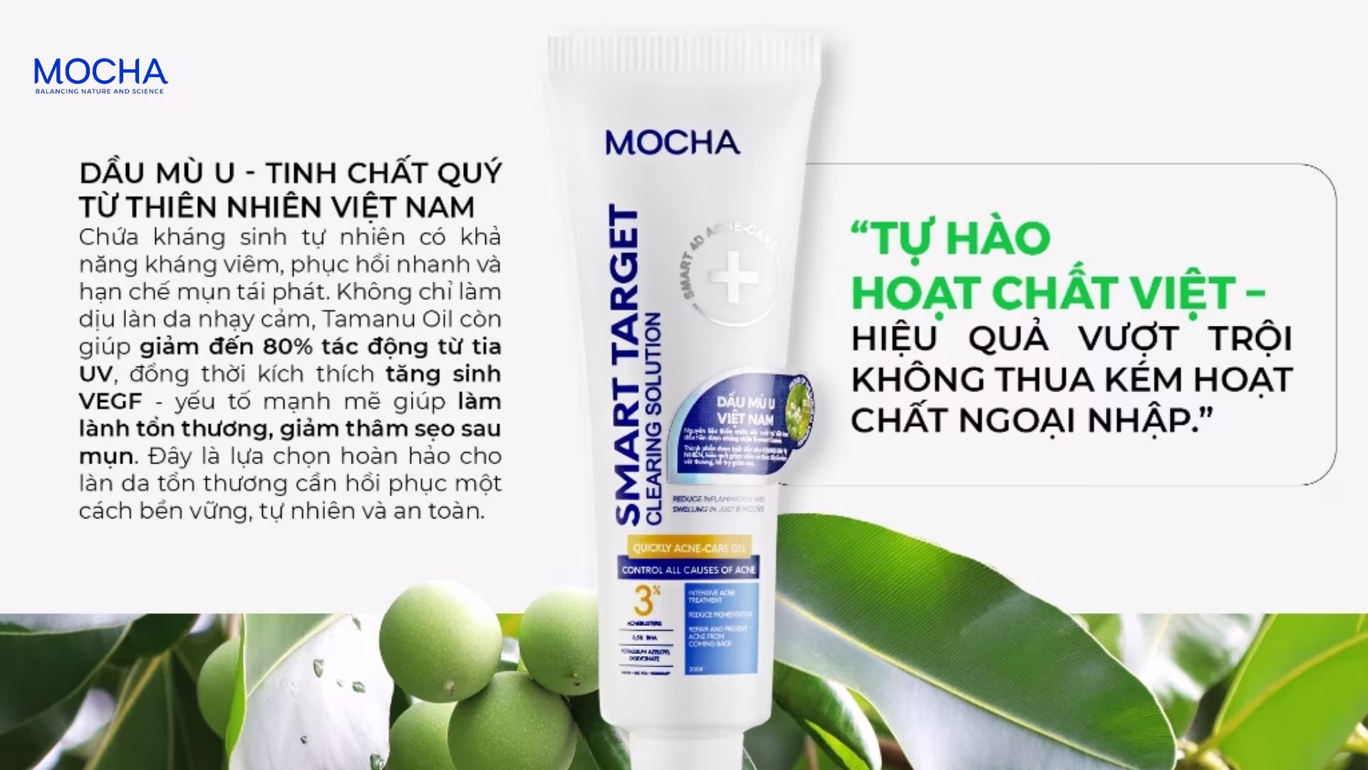 Review 3 đặc điểm kem trị mụn Mocha giúp giảm sưng viêm và gom cồi mụn nhanh chóng
