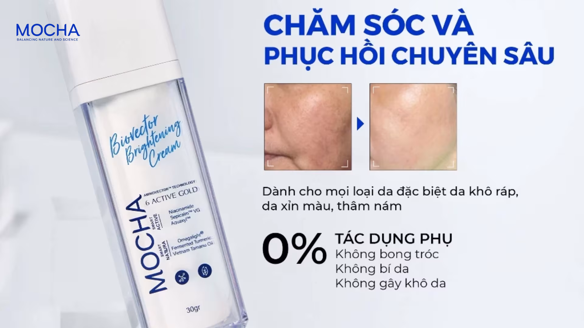 3 tác động phục hồi hàng rào da từ Aminovector
