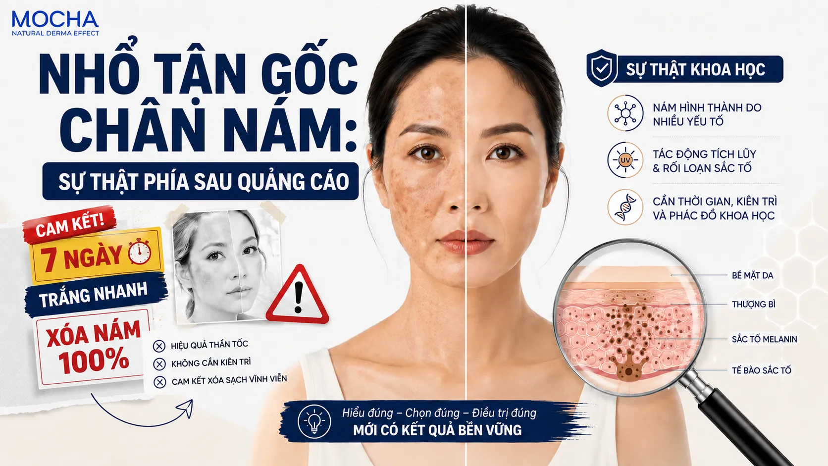 NHỔ TẬN GỐC CHÂN NÁM: SỰ THẬT PHÍA SAU QUẢNG CÁO